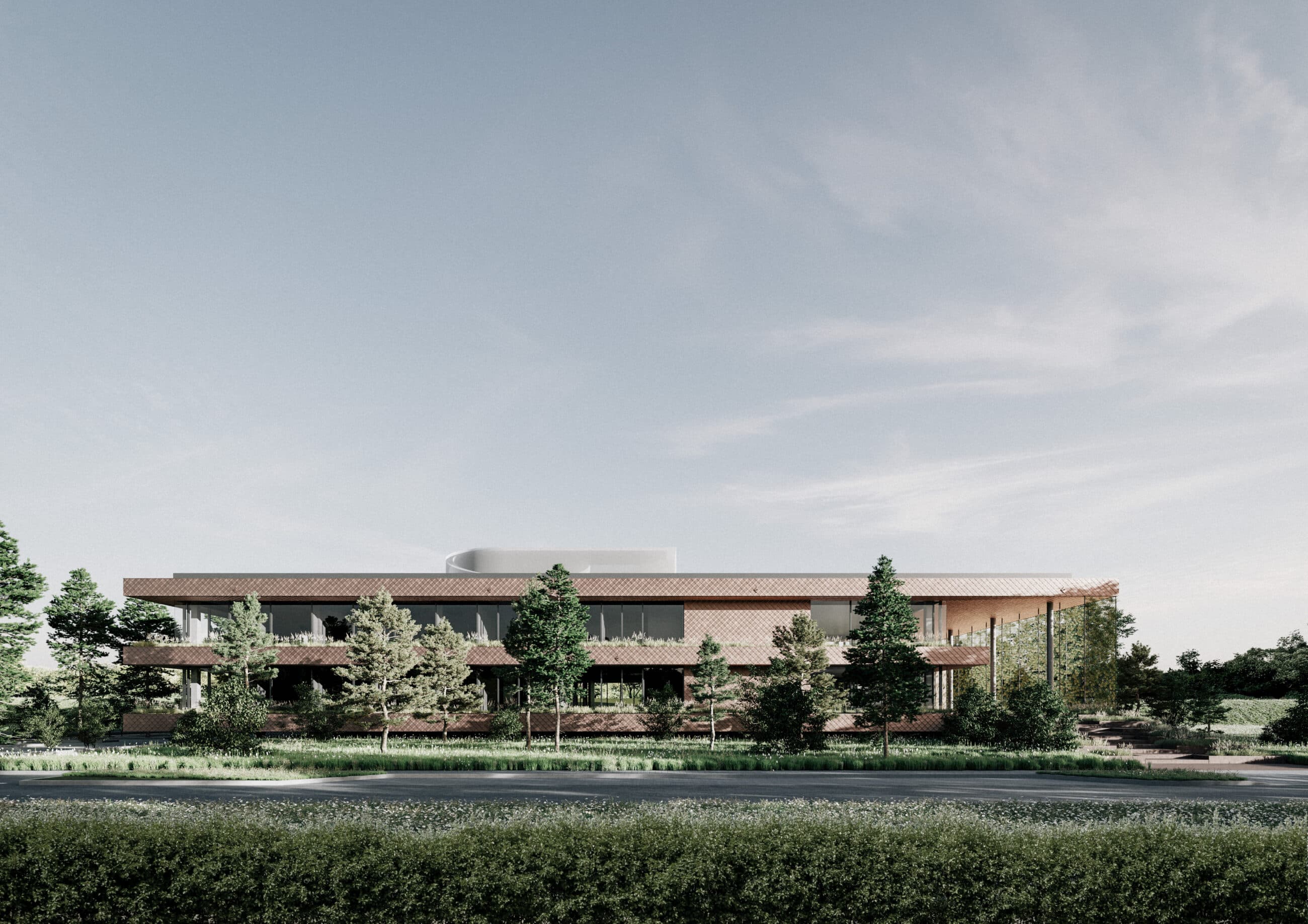 STF Campus Senden Seitenansicht